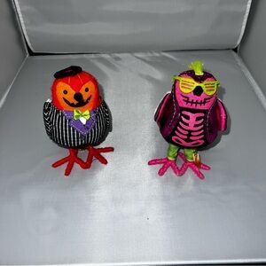 Target 2024 Hyde & EEK! Feathery Friends Halloween Bird SET OF 2  NEW tags